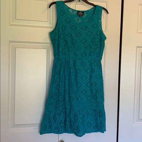 “Angie” Lace Dress w/ slip dress underneath - Picture 2 of 8